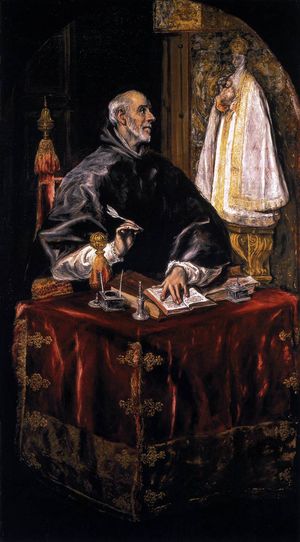 Saint Ildefonse ou Alphonse de Tolède