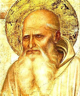 Saint Romuald par Fra Angelico (couvent San Marco)